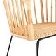 SAFAVIEH Dining Siena Rattan Natural Dining Chair