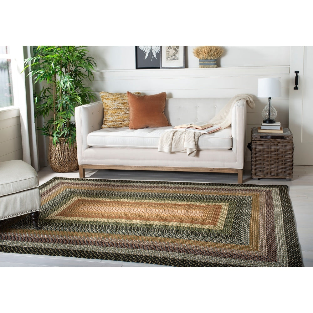 Handmade Braided Jo Country Soft Rug