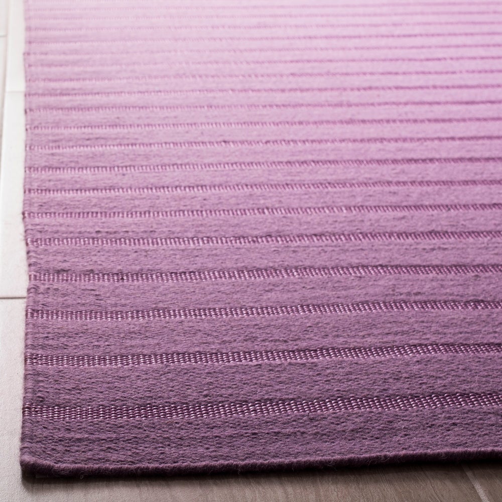 Handmade Flatweave Dhurries Jacalyn Modern Wool Rug