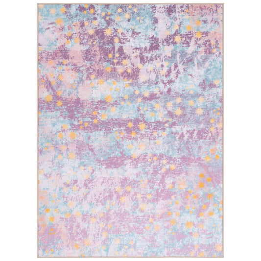 Kids Playhouse Gizela Stars Machine Washable Soft Rug