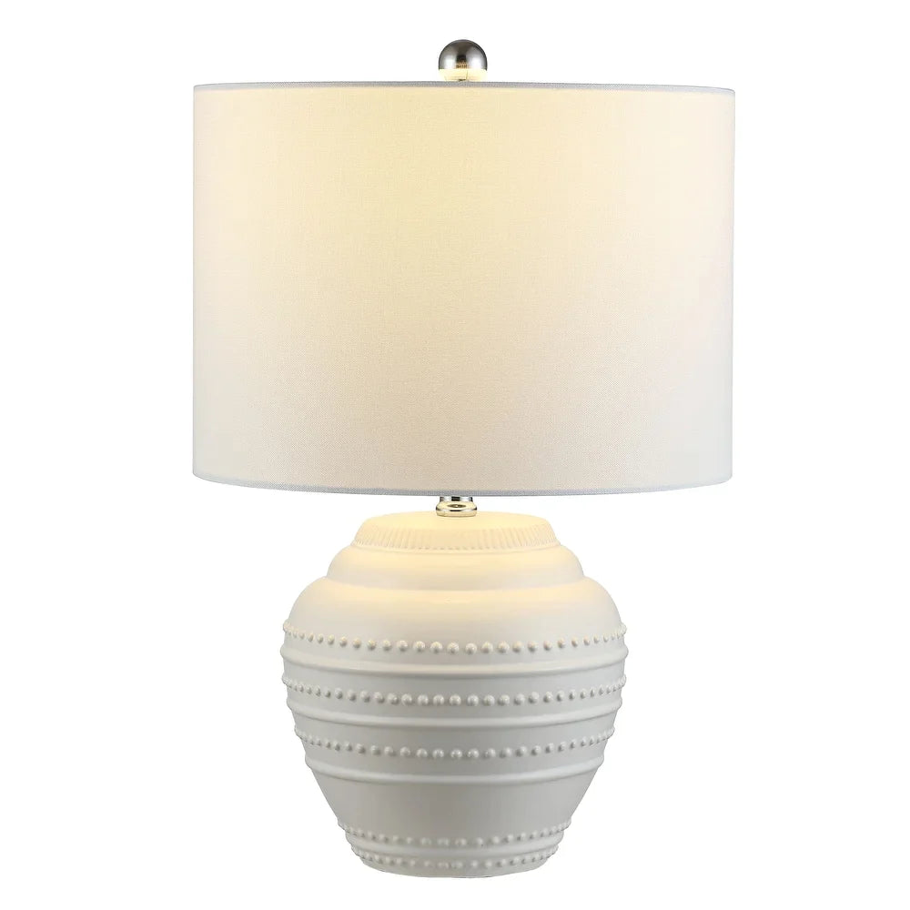 Lighting 22-inch Lenon Ceramic Table Lamp - 14" x 14" x 22"
