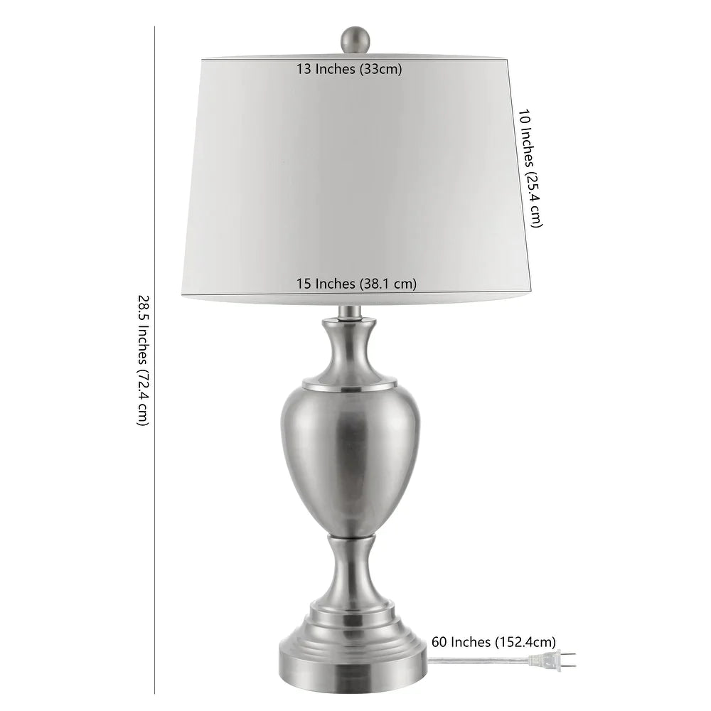 Lighting 28-inch Poppy Iron Table Lamp - 15" x 15" x 28"