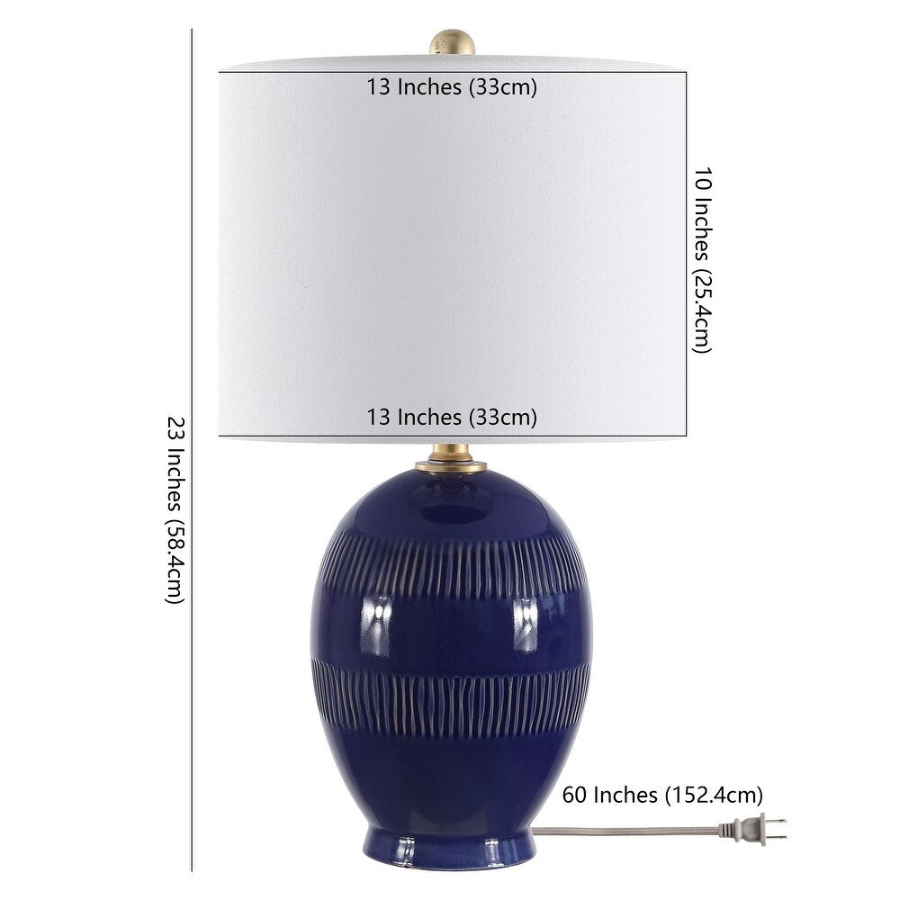 Lighting Liney 23" Table Lamp - 13" W x 13" D x 23" H