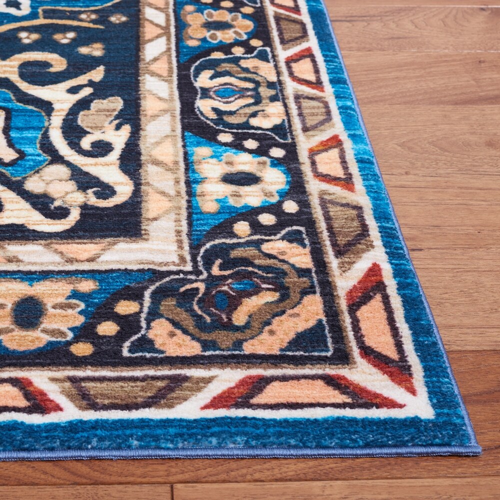 Riviera Harriette Oriental Machine Washable Soft Rug