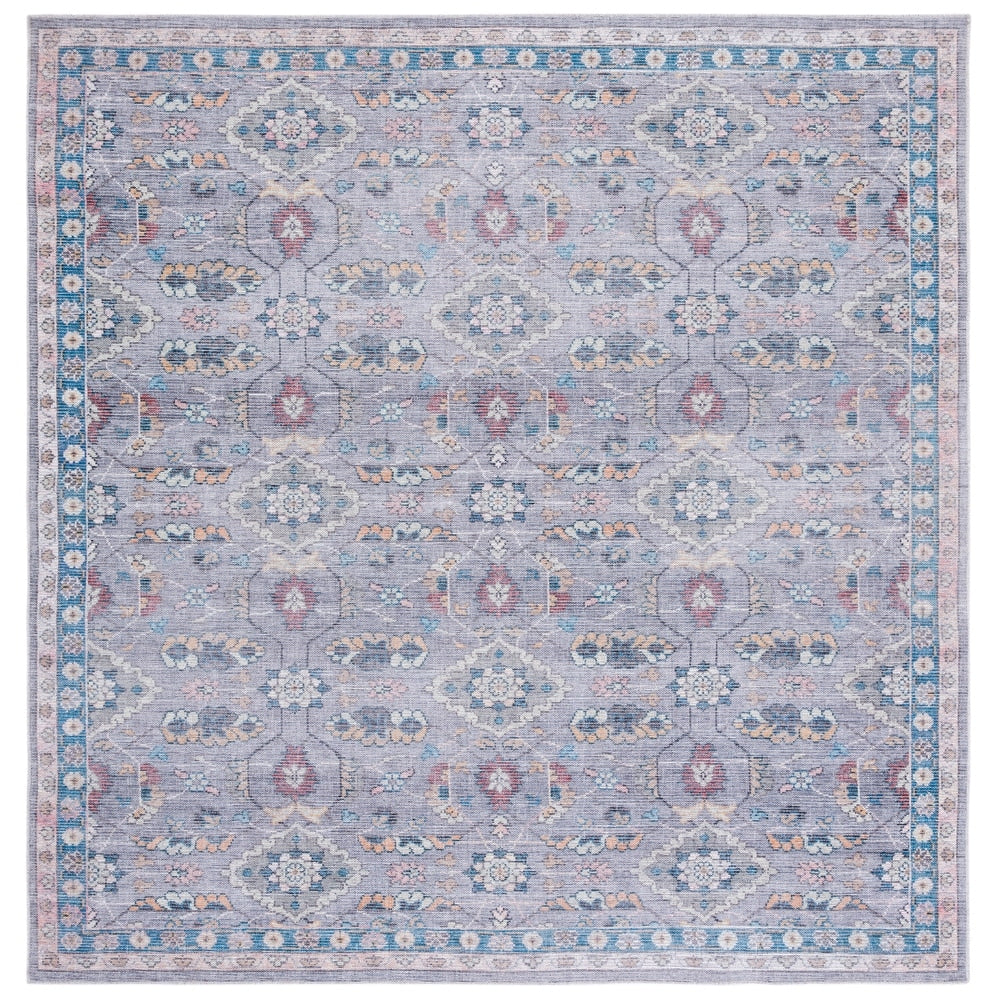 Serapi Gerianne Medallion Distressed Machine Washable Rug