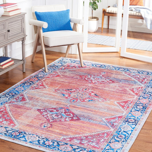 Serapi Shanti Distressed Machine Washable Soft Rug