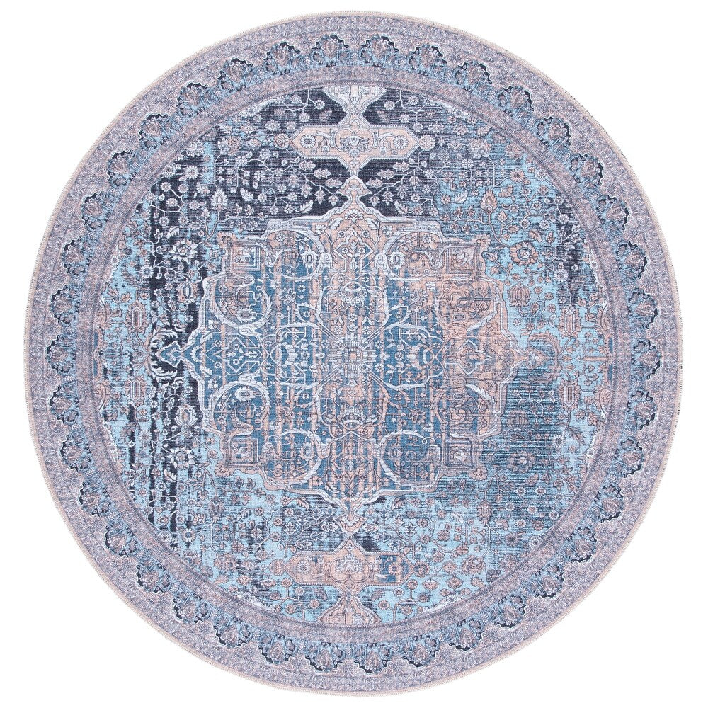 Serapi Xhoana Shabby Chic Distressed Machine Washable Soft Rug