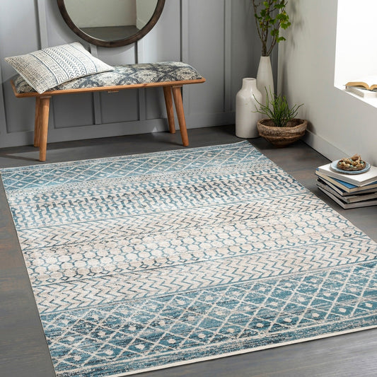 Global Boho Machine Washable Area Soft Rug