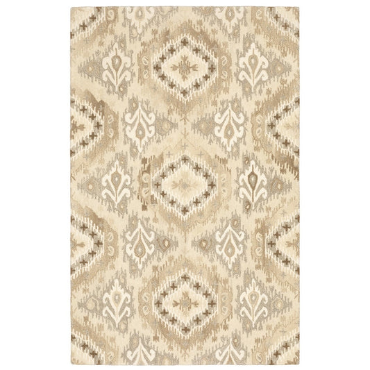 Almirante Abstract Hand-made Soft Area Rug