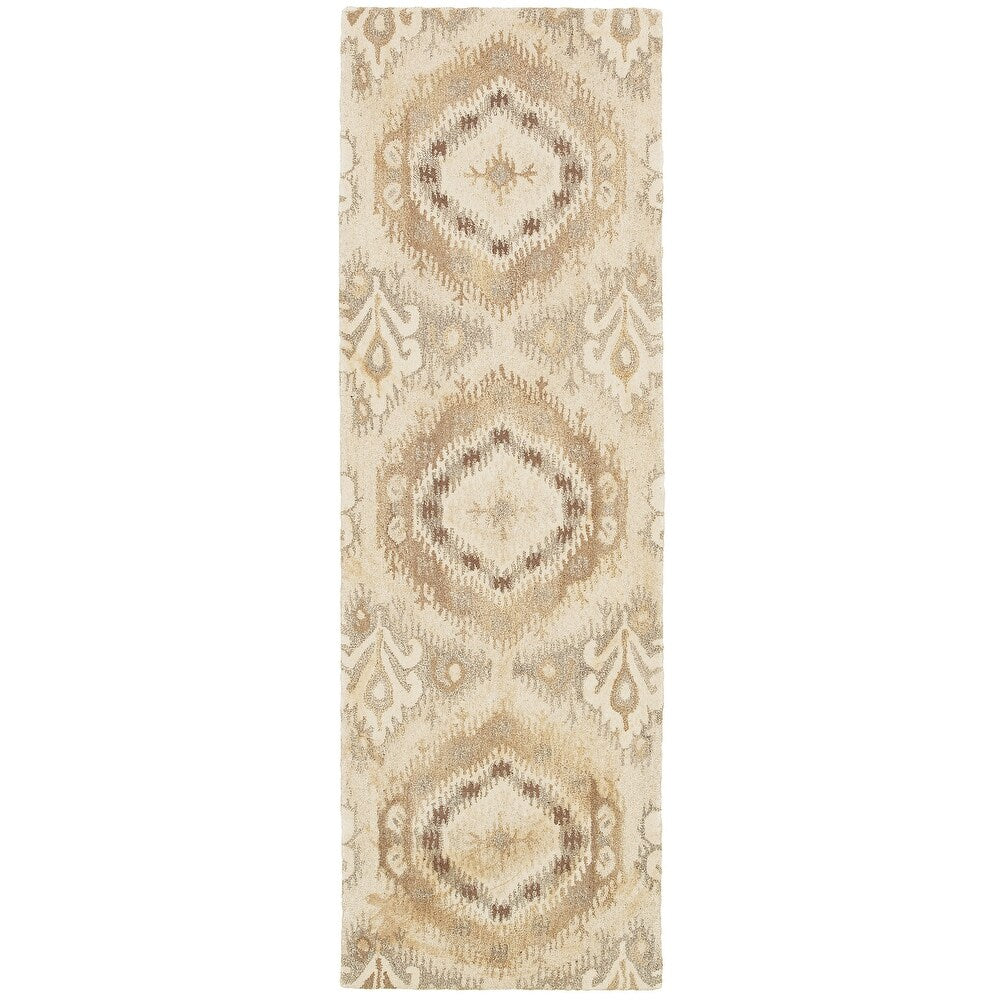 Almirante Abstract Hand-made Soft Area Rug