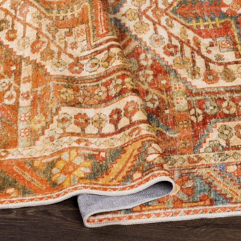 Persian Machine Washable Area Soft Rug