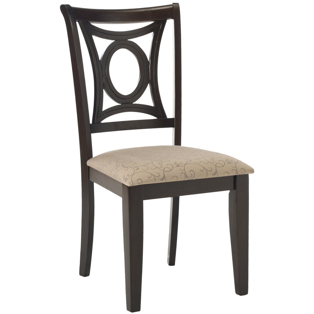 SAFAVIEH Parsons Dining Sophia Beige Dining Chairs (Set of 2)