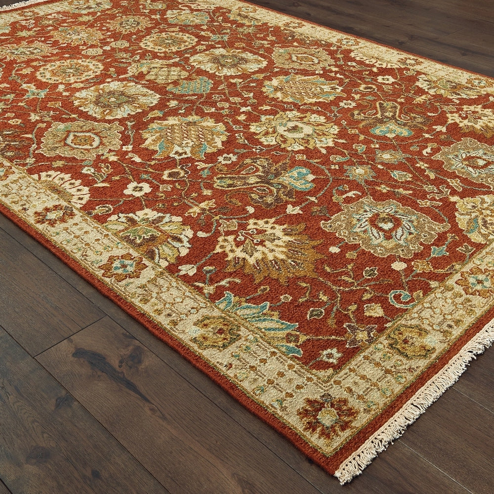 Handmade Wool Traditional Soft Area Rug