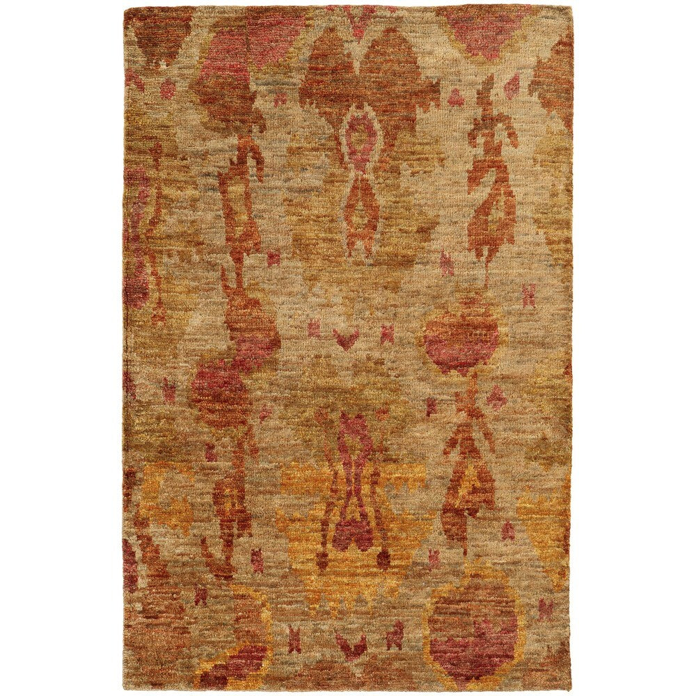 Ansley Faded Abstract Handmade Jute Soft Area Rug