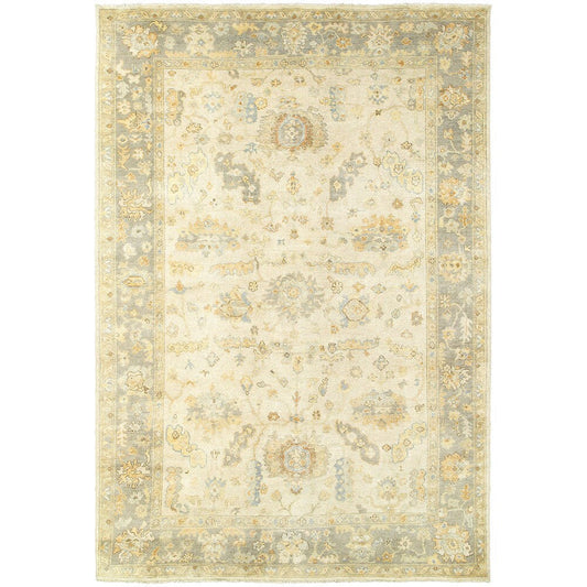 Palace Vintage Inspired Hand Knotted Wool Soft Area Rug