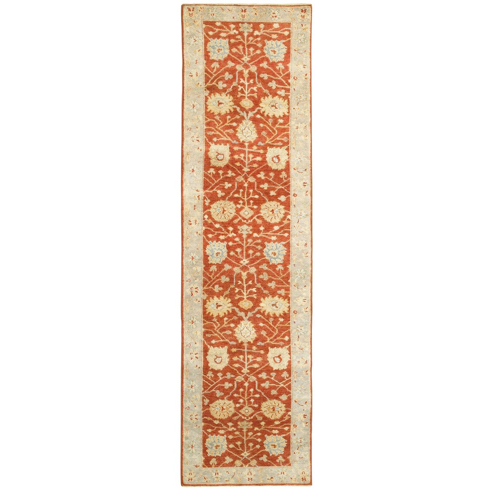 Palace Vintage Inspired Wool Hand Knotted Soft Area Rug