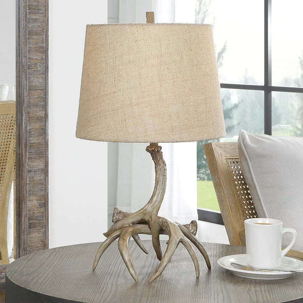 Uttermost Rustic Table Lamp - 12"D x 12"W x 21.25"H