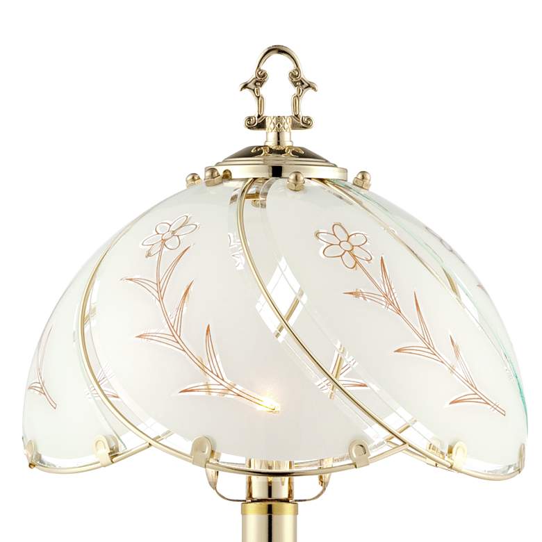 Polished Brass  High Touch On-Off Accent Table Lamp