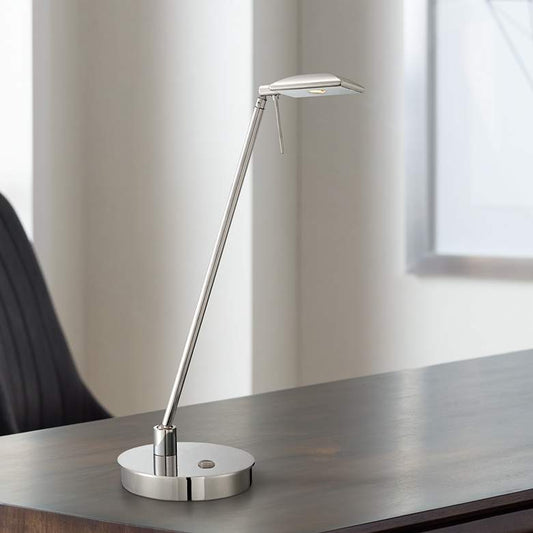 George Kovacs Chrome Dome LED Desk Lamp