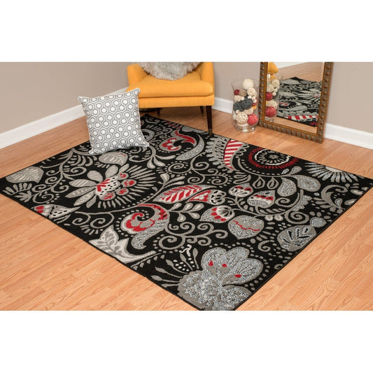 Home Montclaire Ginger Transitional Area Rug