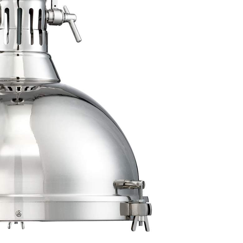 Possini Euro Arlo 15 3/4" Wide Chrome Pendant Light