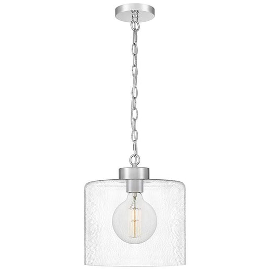 Abner 1-Lt Chrome Mini Pendant
