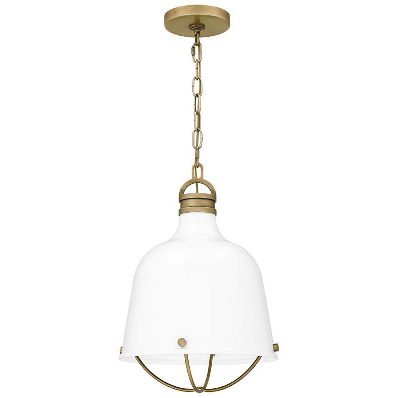 Adlington 1-Lt Brass Mini Pendant