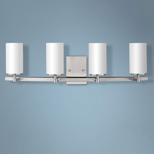 Alturas 30 1/2" Wide Brushed Nickel 4-Light Bath Light