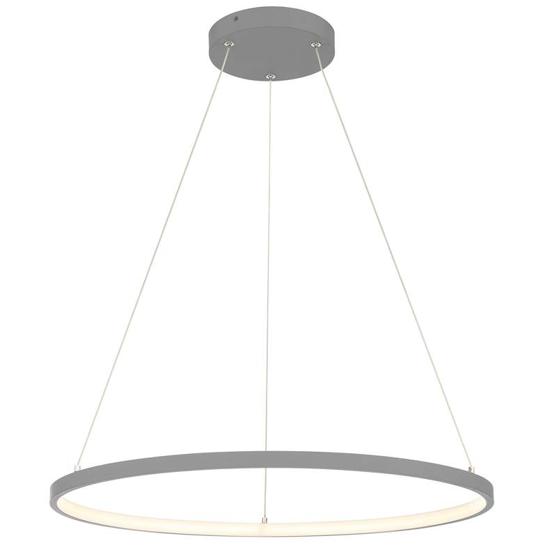 Anello Dual Voltage 15.75" LED Pendant - Gray