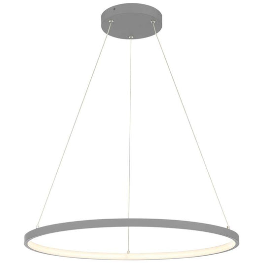 Anello Dual Voltage 15.75" LED Pendant - Gray