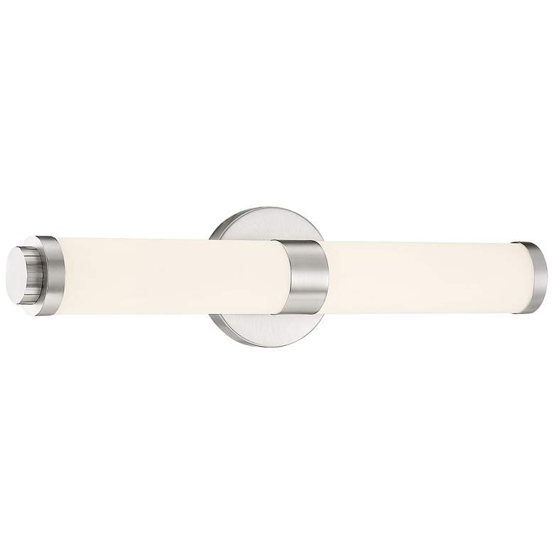 Aqua 19 1/4" Wide Metal Bar LED Bath Light