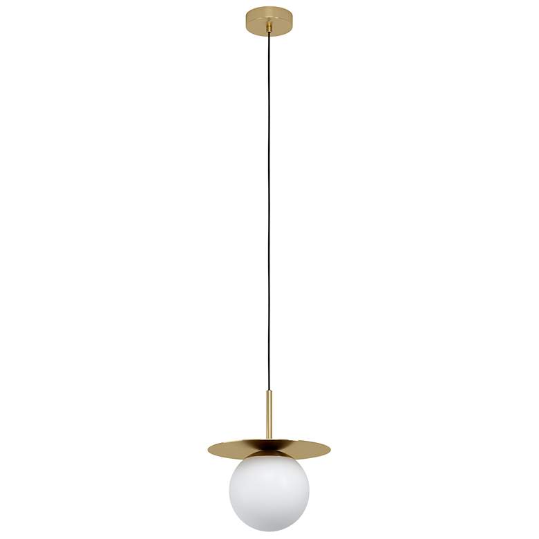 Arenales Brushed Brass Mini Pendant