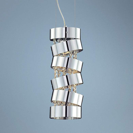 Ariella 5 1/2" Wide Chrome Mini Pendant