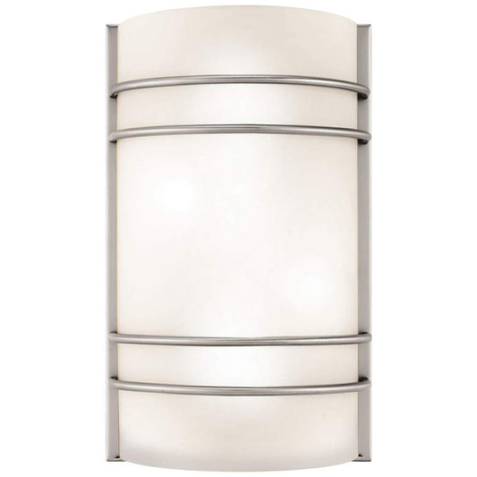 Artemis 12 1/4" High Brushed Steel LED Wall Sconce