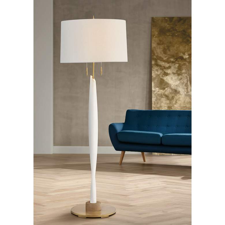 Arteriors Home Danseuse Cream Floor Lamp