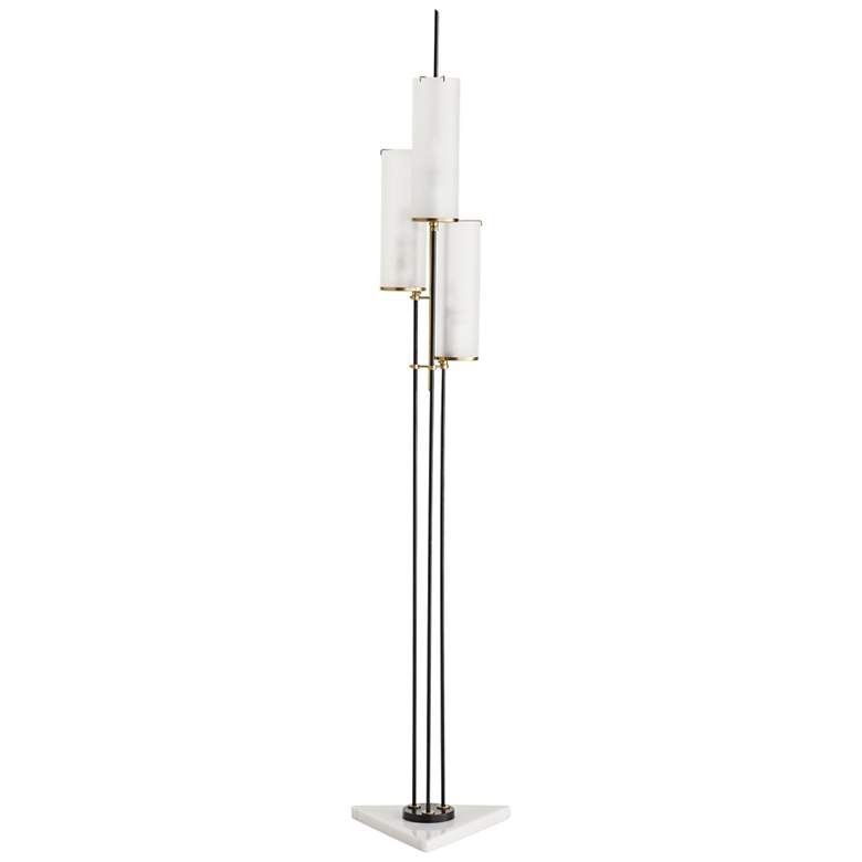 Arteriors Home Stefan Black 3-Light Tree Floor Lamp