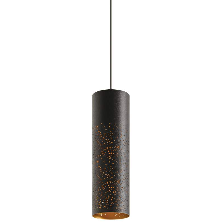 Ash 3 1/2" Wide Cylinder LED Mini Pendant