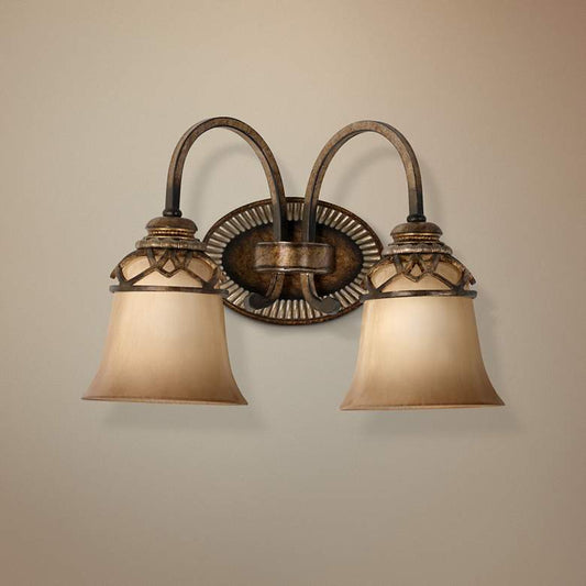 Aston Court Collection 14 1/2"W Bronze 2-Light Bath Light