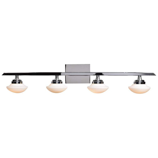 Atomiser 35" Wide Chrome 4-LED Bath Light