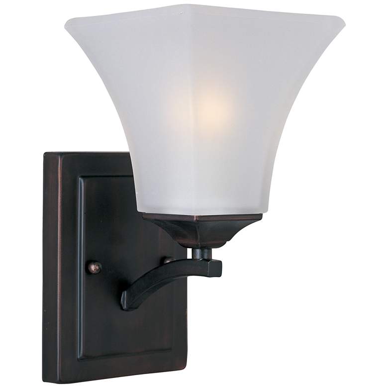 Aurora 1-Light 5.5" Wide Oil Rubbed Bronze Wall Sconce