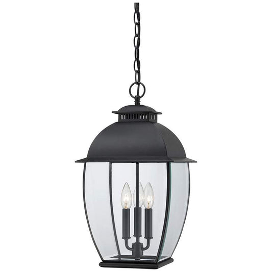 Bain 3-Lt Mystic Black Mini Pendant