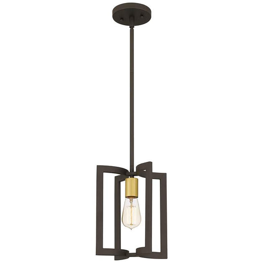 Beaufain 1-Light Old Bronze Mini Pendant