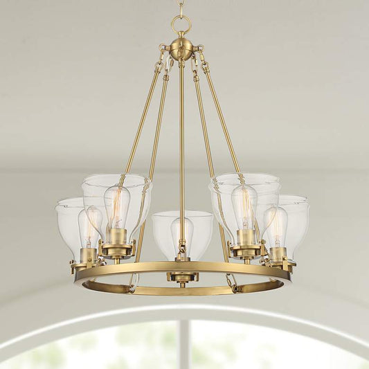 Bellis 24 1/2" Wide 5-Light Soft Ring Chandelier