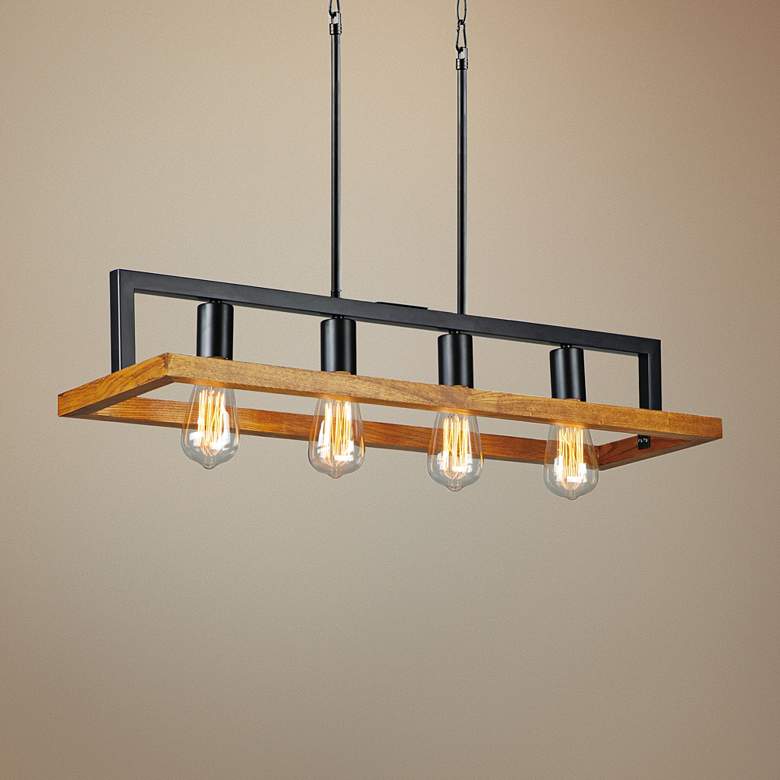 Black Forest 29 1/2"W Ashbury Kitchen Island Light Pendant