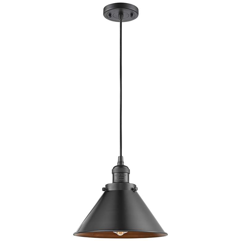 Briarcliff 10" Wide Oil-Rubbed Bronze Mini Pendant