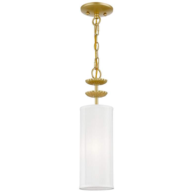 Brookdale 1 Light Soft Gold Mini Pendant