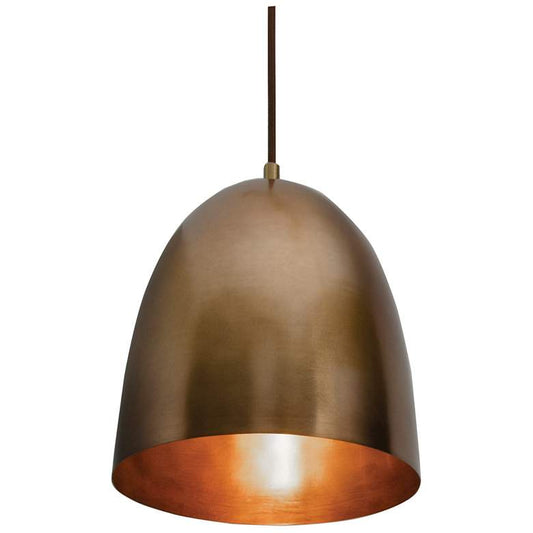 Brooklyn - Pendant - 9.5" - Antique Brass Finish