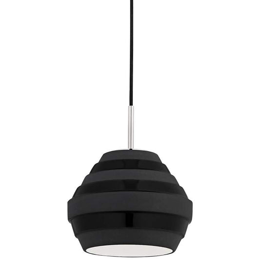 Calverton 10" Wide Polished Nickel Mini Pendant Light