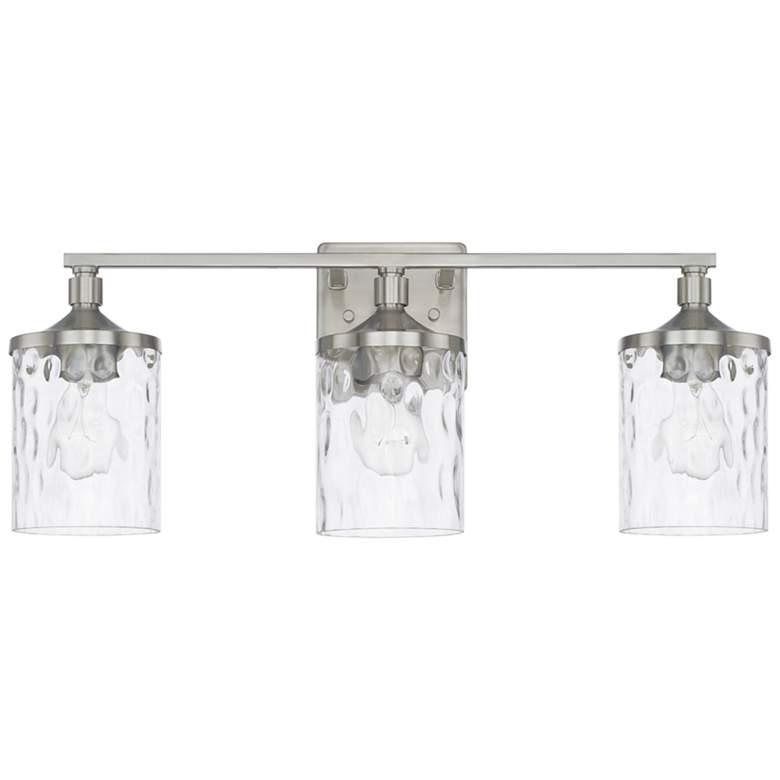 Capital Colton 24"W Brushed Nickel 3-Light Vanity Bath Light