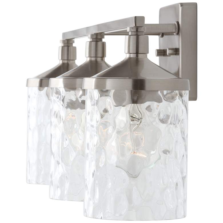 Capital Colton 24"W Brushed Nickel 3-Light Vanity Bath Light